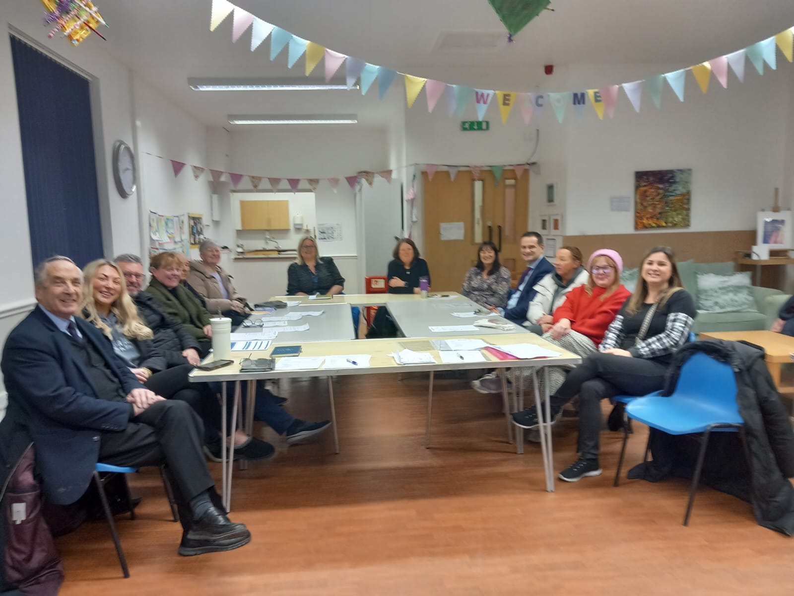 Ashton Community Charity trustees at their meeting in January 2026
